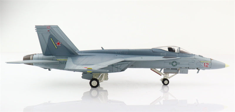 HOBBY MASTER F/A-18E Super Hornet  US Navy Mako Red 12 VFC-12 NAS Oceana June 2021 1:72 Aircraft Pre-built Model