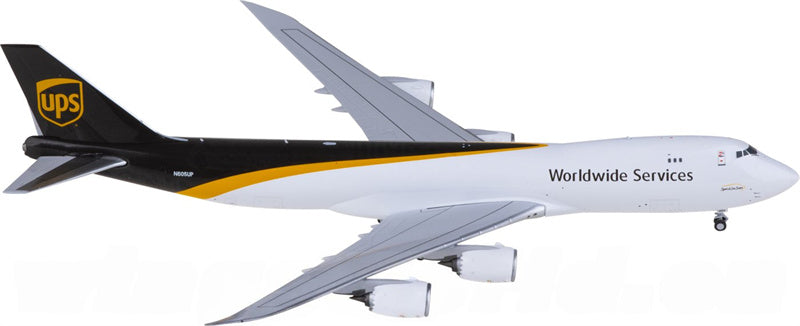 NG Models製 UPS ボーイング747-8F N605UP 1:400スケール 飛行機組み立て済み旅客機モデル ディスプレイ