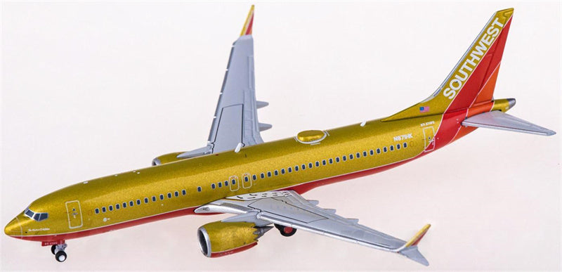 Geminijets Southwest Airlines Boeing 737 MAX 8 N871HK 1:400 Diecast Model view 1