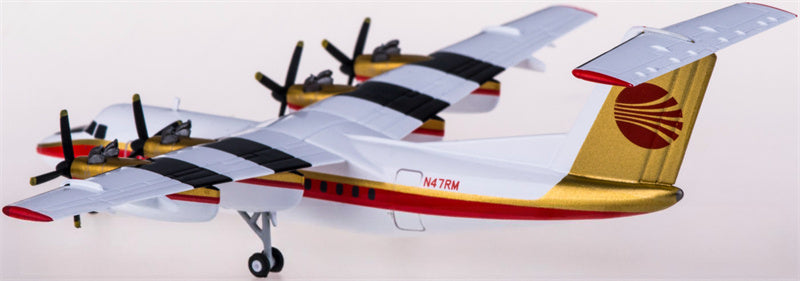 Herpa Continental Airlines De Havilland Canada DHC-7 N47RM 1:200 Diecast Model view 2