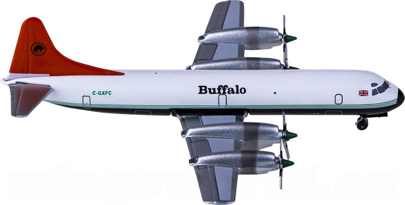 AeroClassics Buffalo Airways Lockheed L-188 C-GXFC 1:400 Diecast Model view 4