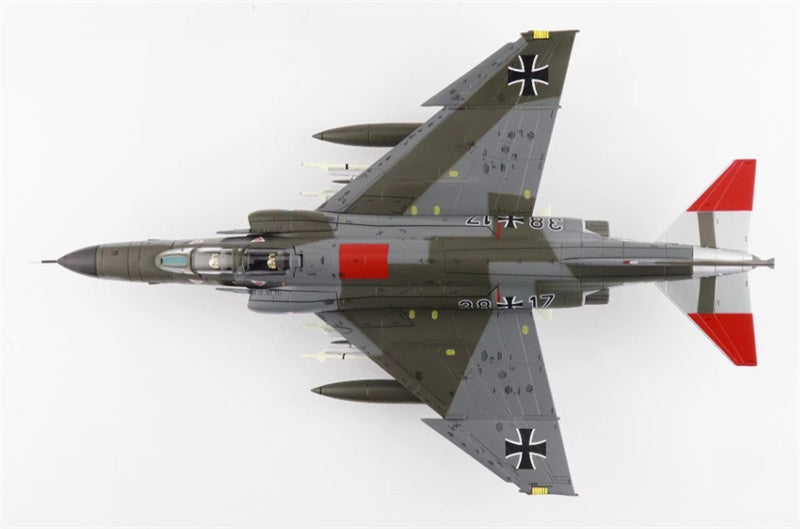 HOBBY MASTER F-4F Phantom II 38+17 JaboG 36 Westfalen 1981 1:72 Airplane Pre-built Model