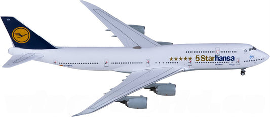 NG Models Lufthansa Boeing 747-8 D-ABYM 1:400 Diecast Model view 1