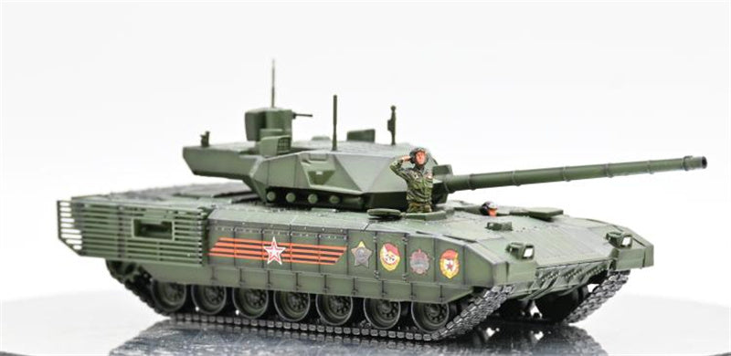 3R Russian T14 Amata main battle tank parade fund 1:72 Tank Pre-built Model