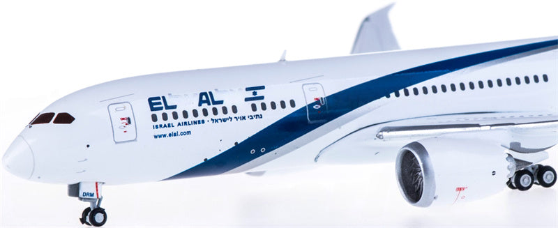 Geminijets EL AL Israel Airlines Boeing 787-9 4X-DRM 1:400 Diecast Model view 4