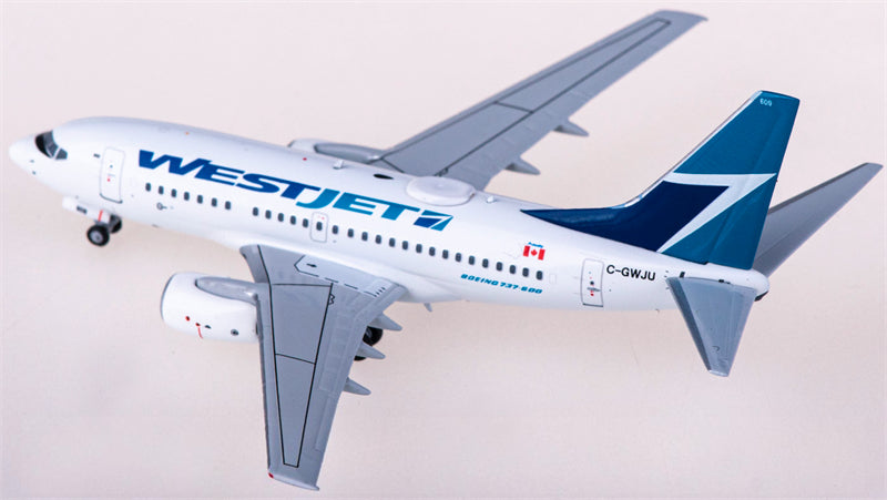NG Models WestJet Boeing 737-600 C-GWJU 1:400 Diecast Model view 2