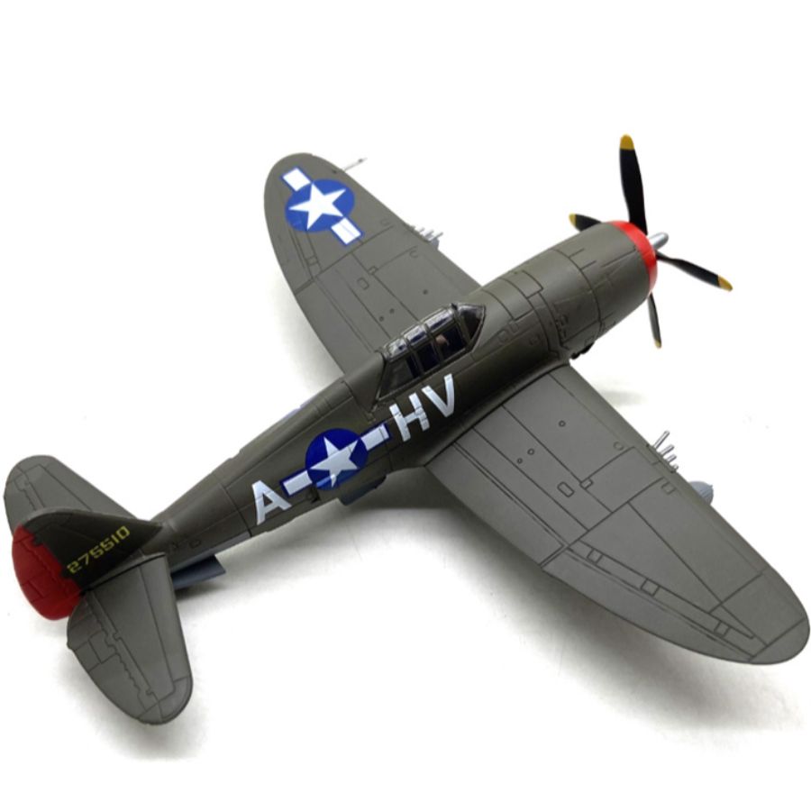 FLOZ US P-47 Thunderbolt fighter jet 1:72 Aircraft Pre-built Model