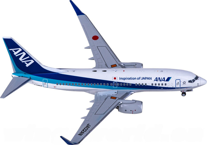 NG Models ANA Boeing 737-700 JA02AN 1:400 Diecast Model view 1