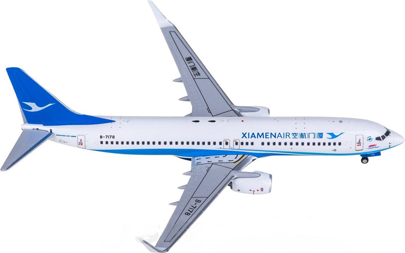 NG Models 1:400 XiamenAir Boeing 737-800 B-7178 Model