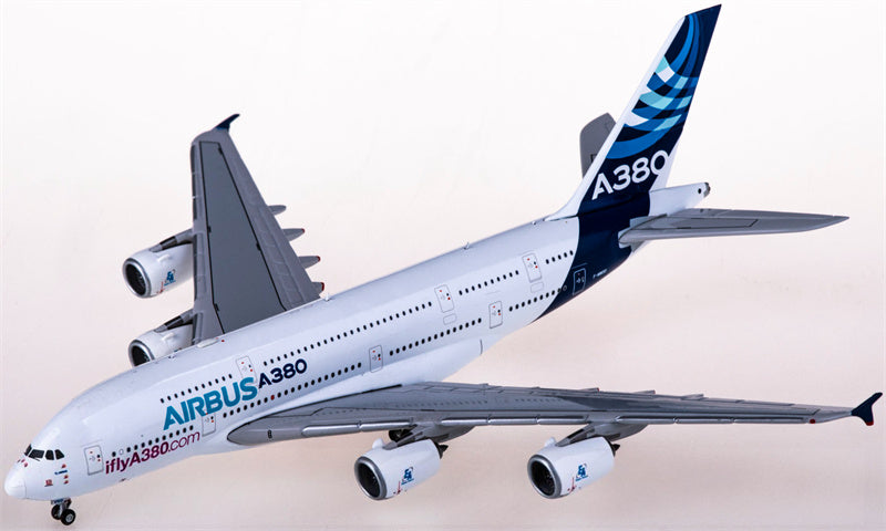 JC Wings Airbus A380 F-WWDD iflyA380 1:400 Diecast Model view 1