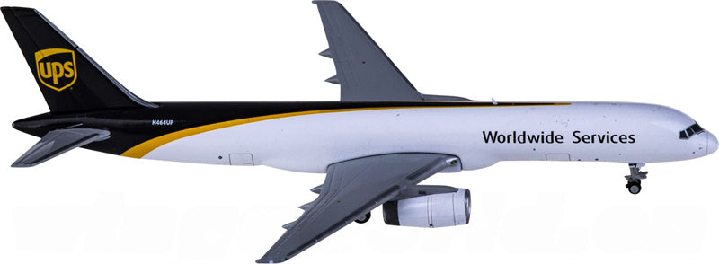 Geminijets UPS Boeing 757-200PF N464UP 1:400 Diecast Model view 3