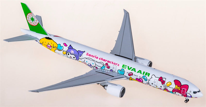 NG Models 1:400 EVA Air Boeing 777-300ER B-16740 Diecast Model view 2