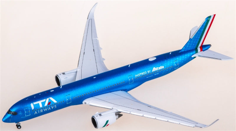 JC Wings ITA Airways for Airbus A350-900XWB EI-IFA flaps down 1:400 Aircraft Pre-built  Airliner Model Display