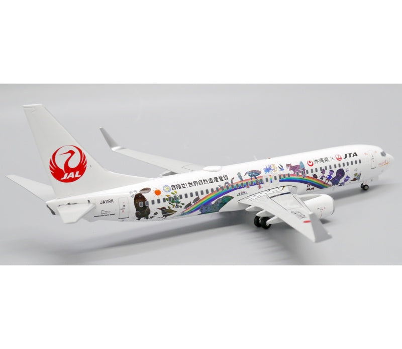 JC Wings 1:200 Japan TransOcean Air B737-800 JA11RK  DIECAST Model