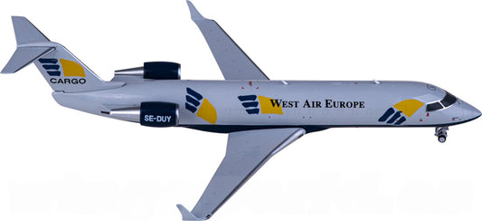 NG Models West Air Europe Bombardier CRJ200PF SE-DUY Cargo 1:200 Diecast Model view 1