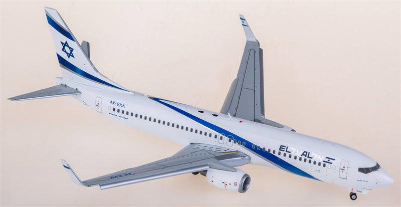 Geminijets 1:200 El Al Boeing 737-800 4X-EKK Flaps down Model