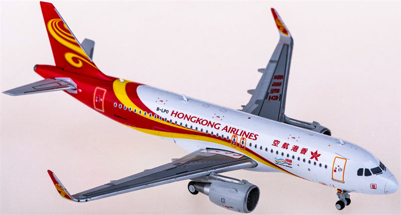 JC Wings Hong Kong Airlines A320 B-LPO 1:400 Diecast Model view 4