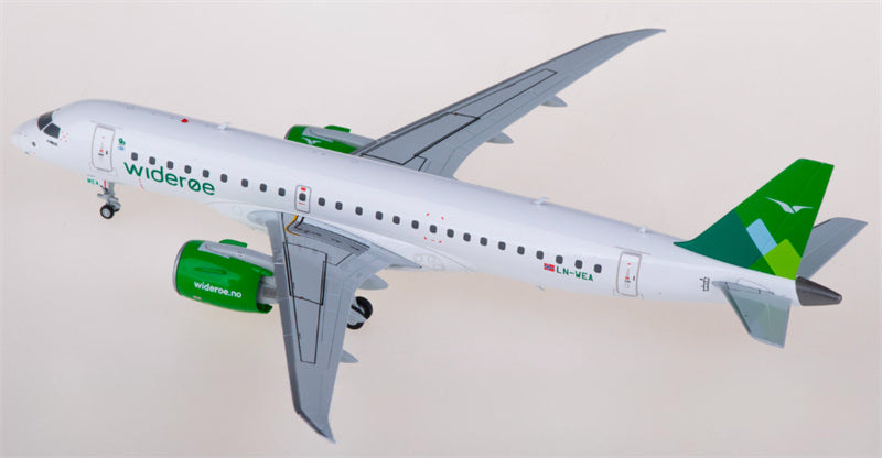 Geminijets Wideroe for Embraer ERJ-190-E2 LN-WEA 1:200 Airplane Pre-built  Airliner Model Display