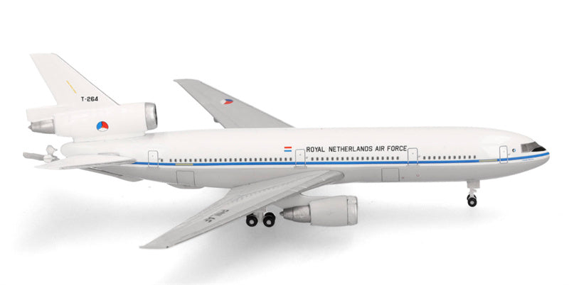 Herpa Netherlands Air Force McDonnell Douglas KC-10 T-264 1:500 Diecast Model view 4