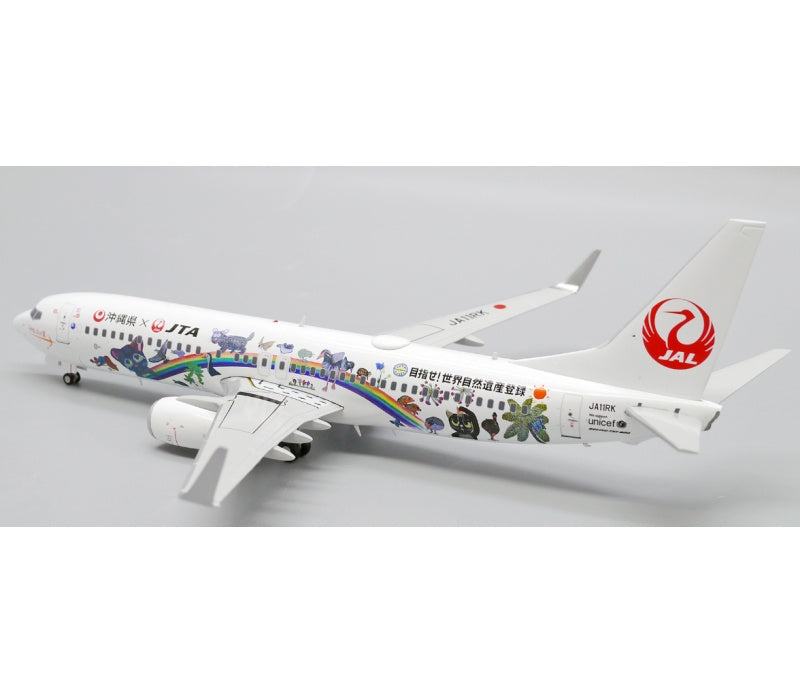 JC Wings 1:200 Japan TransOcean Air B737-800 JA11RK  DIECAST Model
