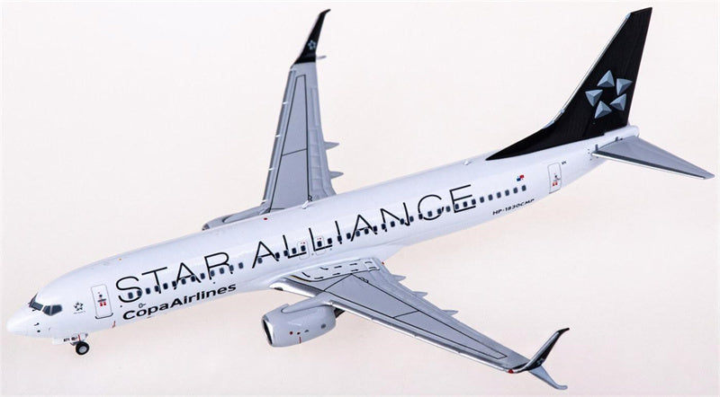 NG Models Copa Airlines Boeing 737-800 HP-1830CMP Star Alliance 1:400 Diecast Model view 3