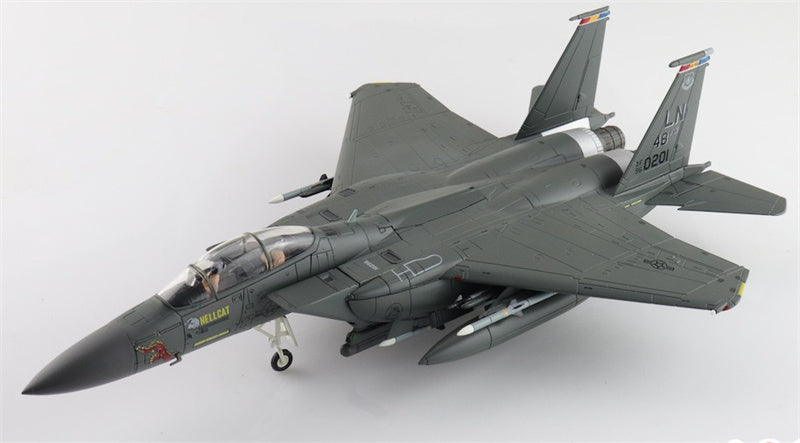 HOBBY MASTER  McDonnell Douglas F15E Hellcat USAF 96-0201/LN 494th FS 48th FW RAF Lakenheath 2024 1:72 Aircraft Pre-built Model
