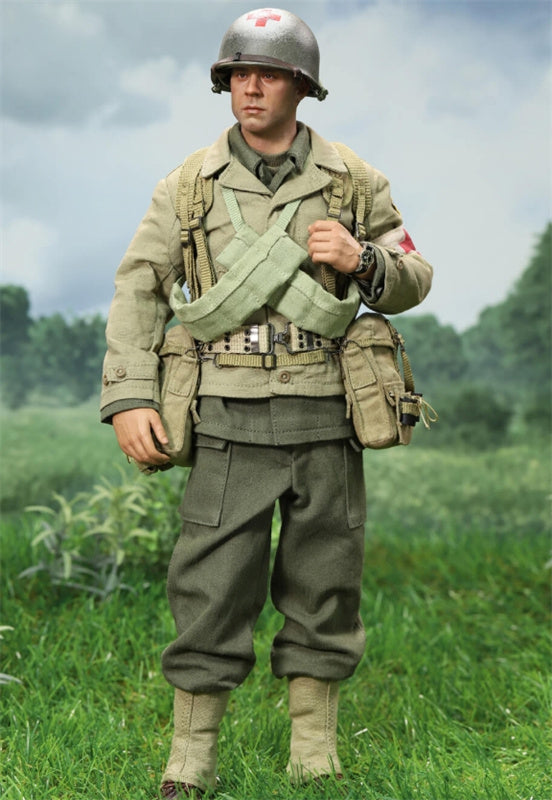 DID WWII US 2nd Ranger Battalion Series 7 – Medic Wade 1:6 Figure Pre-built Model