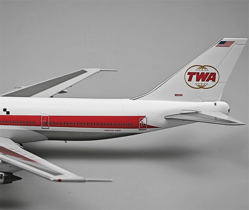 Patriot TWA Boeing 747-100 N93101 1:400 Aircraft Model