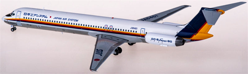 JC Wings JAS for McDonnell Douglas MD-81 JA8461 1:200 Airplane Pre-built  Airliner Model Display
