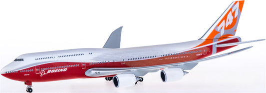 Hogan Boeing 747-8 N6067E Sunrise Painting 1:500 Diecast Model view 1