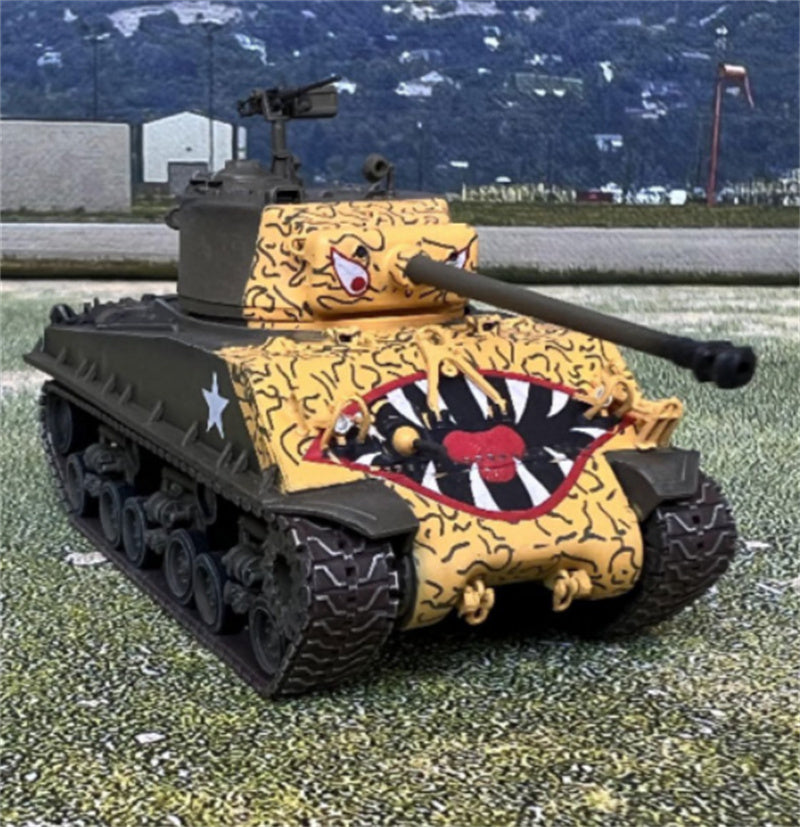 Dragon M4A3E8 Sherman 25th Infantry Div., Han River, Korea 1951 1:72 Tank Pre-built Model