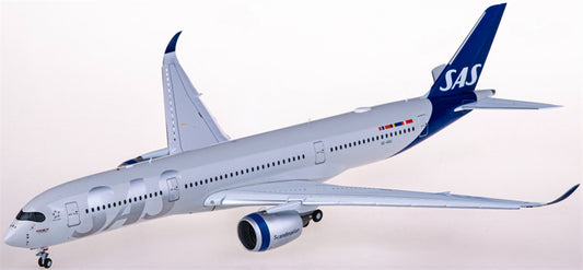 JC Wings SAS Airbus A350-900XWB SE-RSC Flaps Down 1:200 Diecast Model view 1