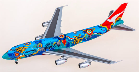 HX Models 1:400 Qantas Boeing 747-300 VH-EBU Model
