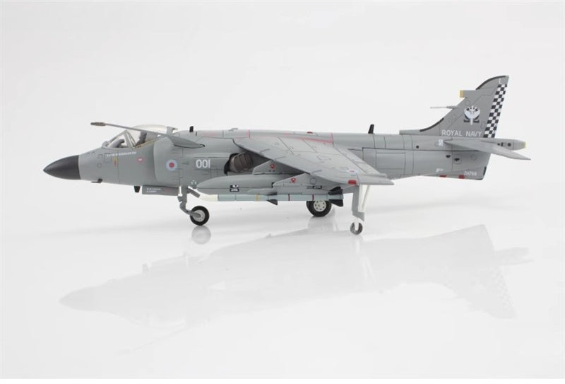 HOBBY MASTER Sea Harrier FA.2 ZH796 Royal Navy 2018 (w/ Sea Eagle missiles) 1:72 Airplane Pre-built Model