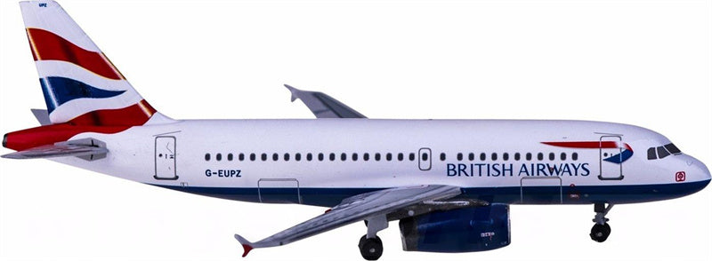 AeroClassics British Airways for Airbus A319 G-EUPZ 1:400 Airplane Pre-built  Airliner Model Display