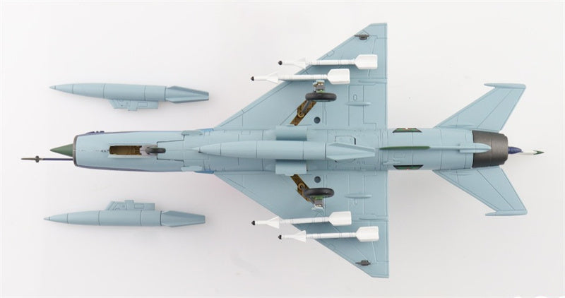HOBBY MASTER MIG21bis Iraqi AF Sea Camouflage 9th Sqn. Jalibah Sept 1986 1:72 Aircraft Pre-built Model