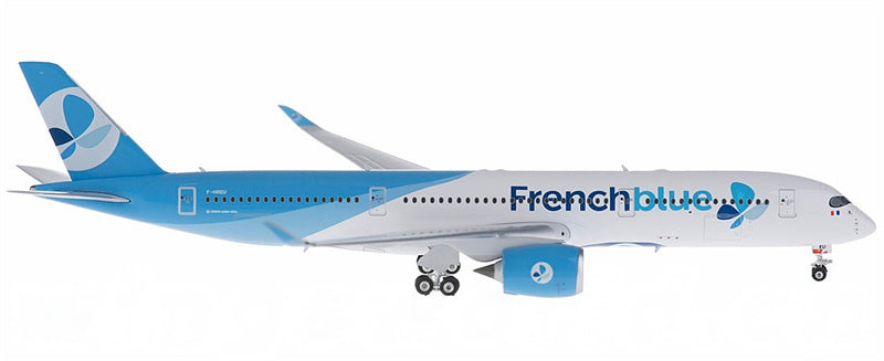 Phoenix French Blue Airbus A350-900 F-HREU 1:400 Diecast Model view 1