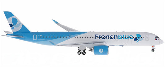 Phoenix French Blue Airbus A350-900 F-HREU 1:400 Diecast Model view 1
