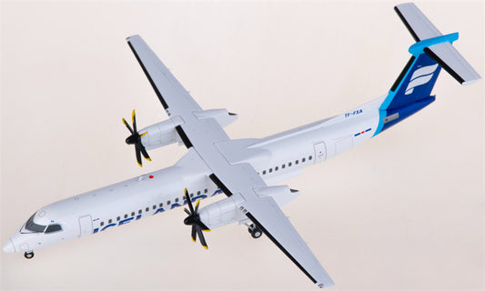 JC Wings Icelandair Bombardier Dash 8 Q400 TF-FXA 1:200 Diecast Model view 1