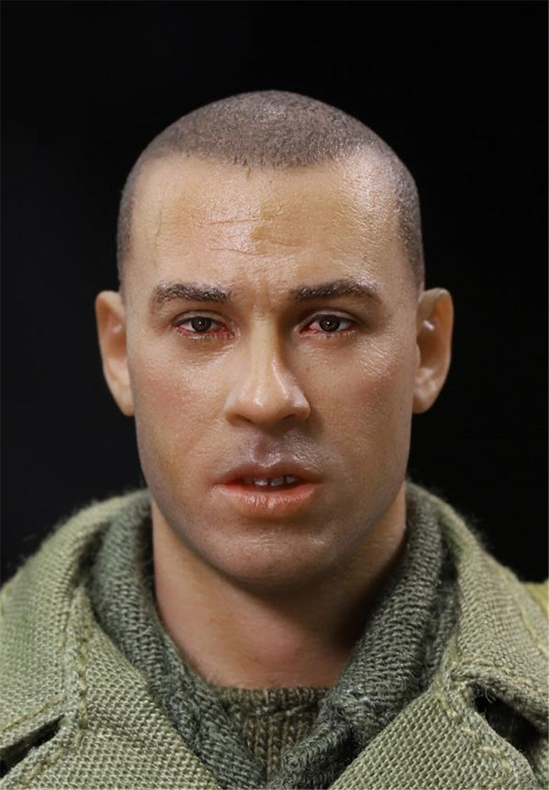 DID Palm Hero Series WWII US 2nd Ranger Battalion Series 3rd Private Caparzo 1:12 Soldier Pre-built Model