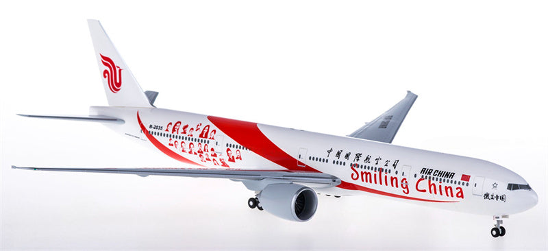 Hogan Air China Boeing 777-300ER B-2035 Smiling China 1:200 ABS Model view 1