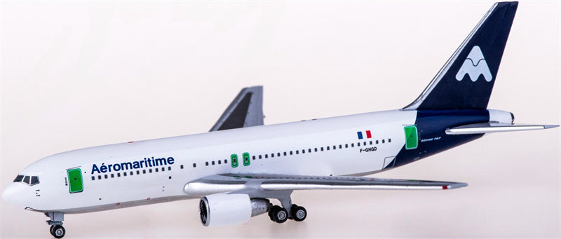 AeroClassics Aeromaritime Boeing 767-200 F-GHGD 1:400 Diecast Model view 1