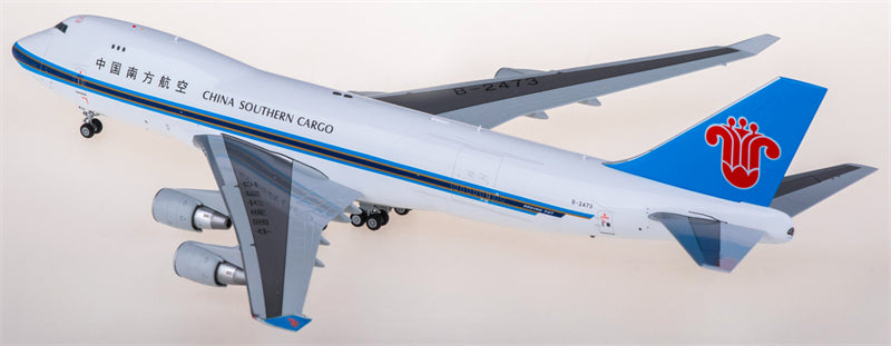 SQ Wings China Southern for Boeing 747-400F B-2473 1:200 Airplane Pre-built Airliner Model Display