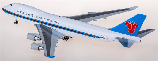 SQ Wings China Southern for Boeing 747-400F B-2473 1:200 Airplane Pre-built Airliner Model Display