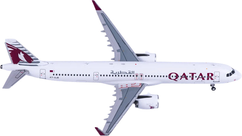 NG Models 1:400 Qatar Airways Airbus A321neo A7-AJB  DIECAST Model