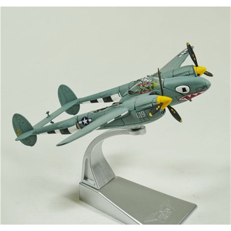 CORGI F-5E-2 Lightning 43-28619 ‘Rita/Ruth’USAAF 27th Photographic Reconnaissance Squadron 7th Photographic Group Eighth Air Force Mount Farm Airfield August 1944 1/72 Aircraft Pre-built Model
