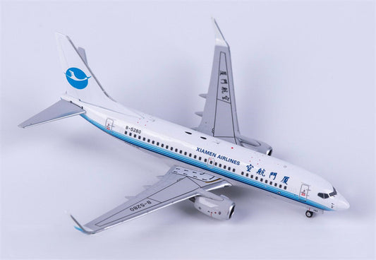NG Models 1:400 Xiamen Airlines Boeing 737-700 B-5280 Diecast Model view 1