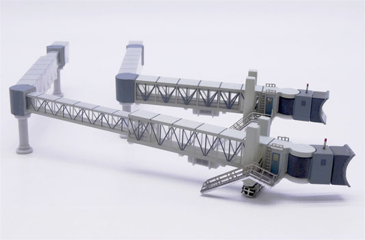 JC Wings Boeing 737 passenger boarding bridge transparent 1:400 Accessories Model view 1