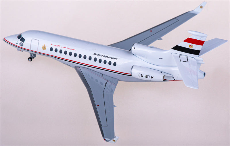 NG Models Egyptian Air Force Dassault Falcon 7X SU-BTV 1:200 Diecast Model view 4