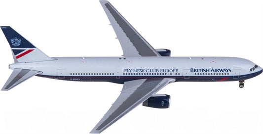 Phoenix British Airways for Boeing 767-300ER G-BNWV 1:400 Airplane Pre-built Airliner Model Display
